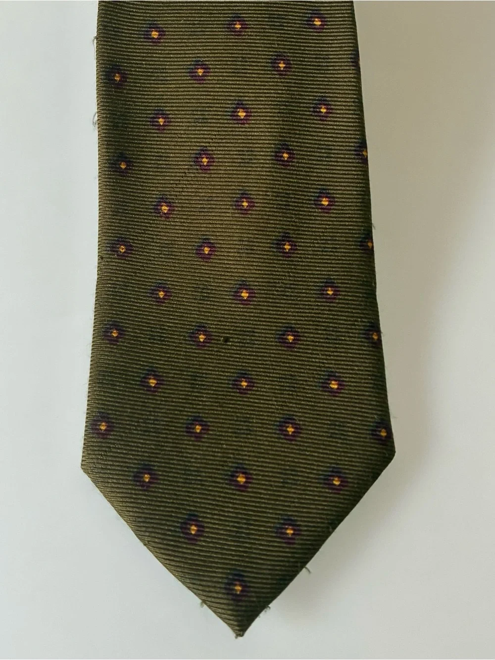 Ermenegildo Zegna Silk Tie Made in Italy